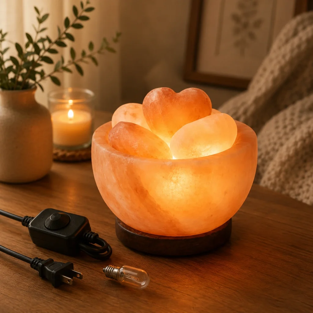 Heart Bowl Lamp 1