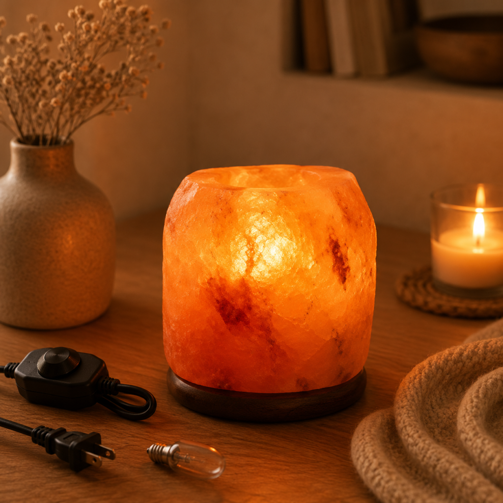 Natural Glow Candle Lamp